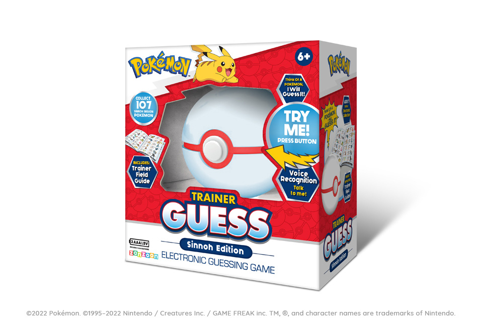 Pokemon Trainer Guess Kanto Edition Electronic Game 